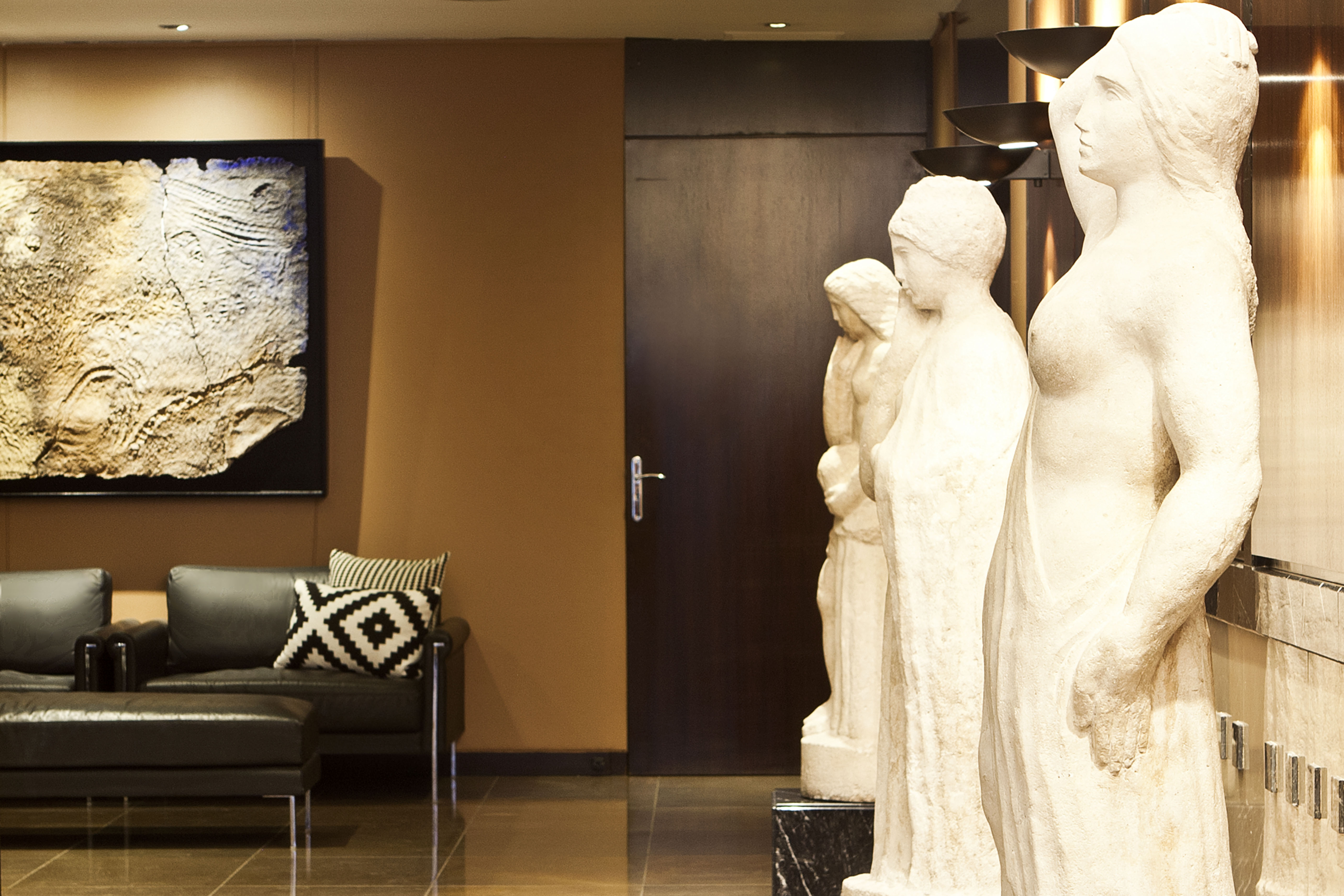 Muses Statues - Hotel Derby