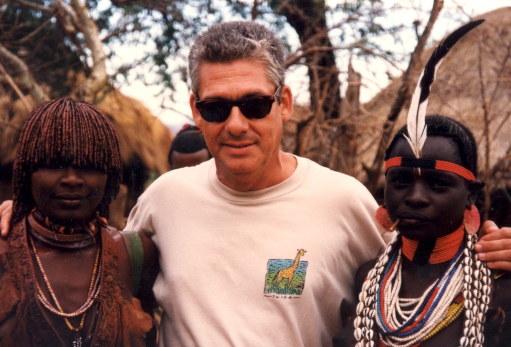 Jordi Clos en uno de sus viajes a África